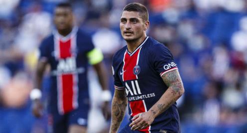 باريس سان جيرمان يكشف تفاصيل إصابة فيراتي